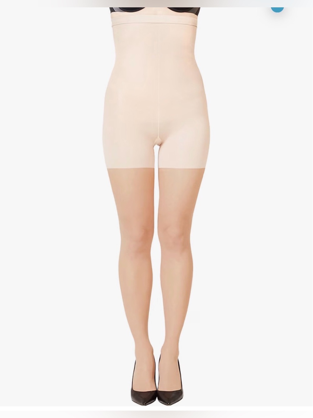 New Spanx SPANXshape high-Waisted Full Length Sheers Size D shade S2 MSRP $38